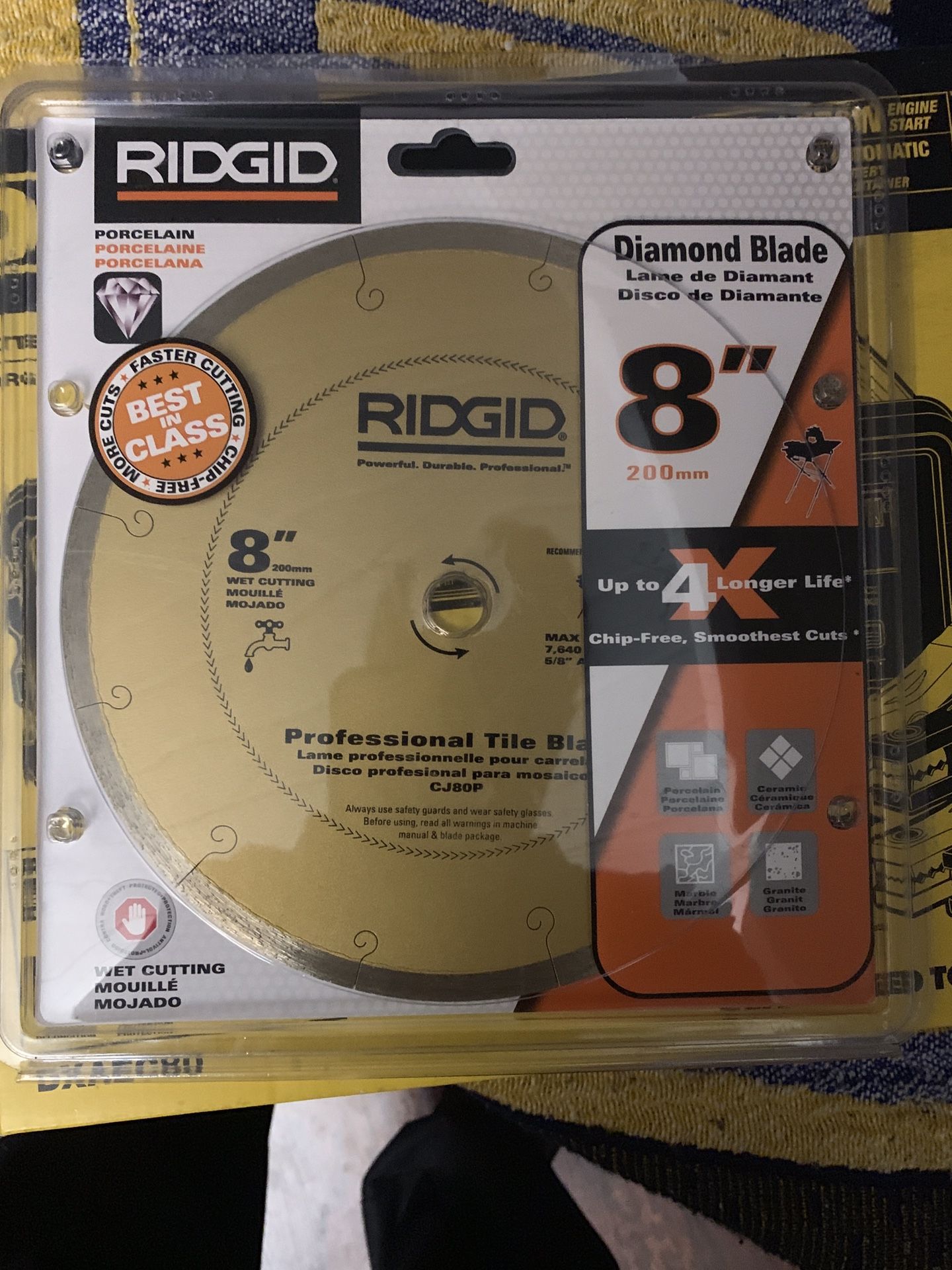 RIDGID 8” Premium Tile Diamond Blade for Sale in Oakland, CA - OfferUp