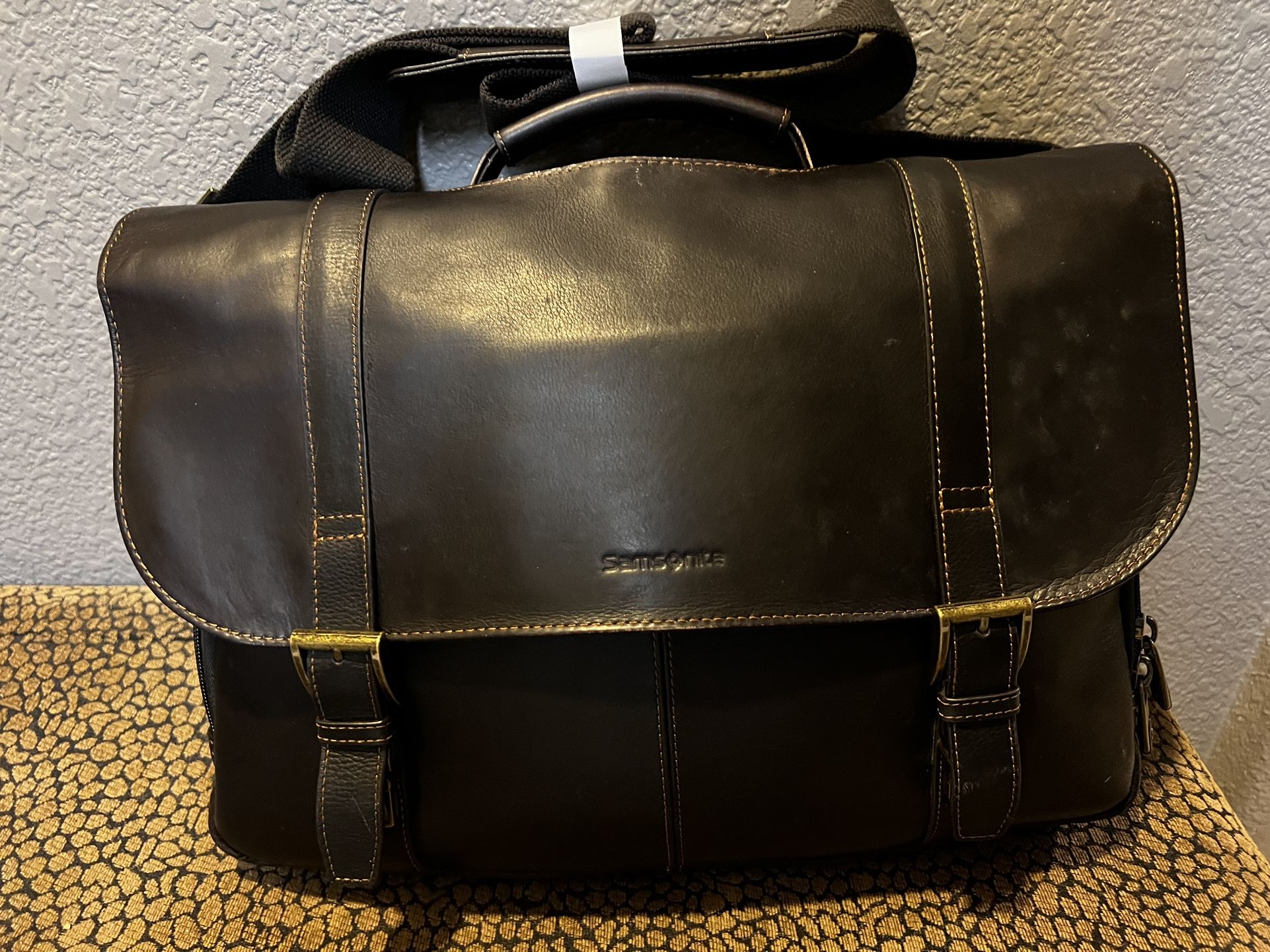 Samsonite Dark Brown Mens Briefcase 