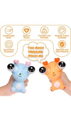 Funny Eye Popping Squeeze Toy – Cute Stress Relief Fidget Toy