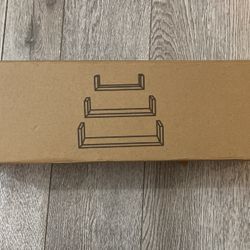 Floating Shelves Wall Mounted, Solid Wood Wall Shelves, White