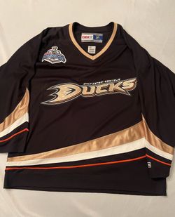 Rare Collectors CCM Anaheim Ducks Vintage 2007 Stanley Cup Finals Jersey