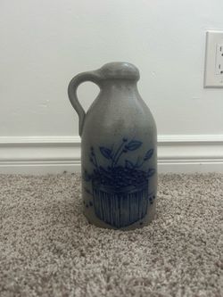 Vintage Cottagecore Ceramic Jug
