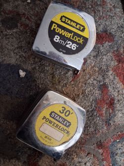 Stanley PowerLock Tape Measures – Set of 2