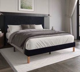 NEW IN BOX Full  Size Black Platform Bed Frame