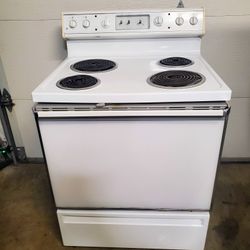 GE range oven