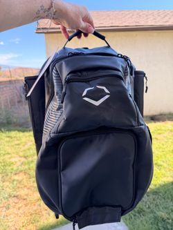 EvoShield Softball/Baseball Backpack Black