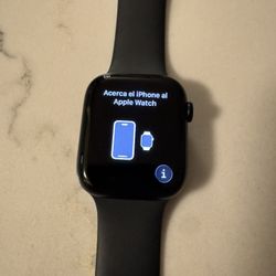 Apple Watch Series 9 (GPS + Cellular) 45MM Midnight Aluminum Case & Sports Band
