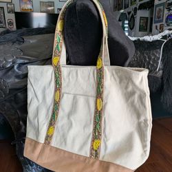 America and Beyond Lemon Totebag