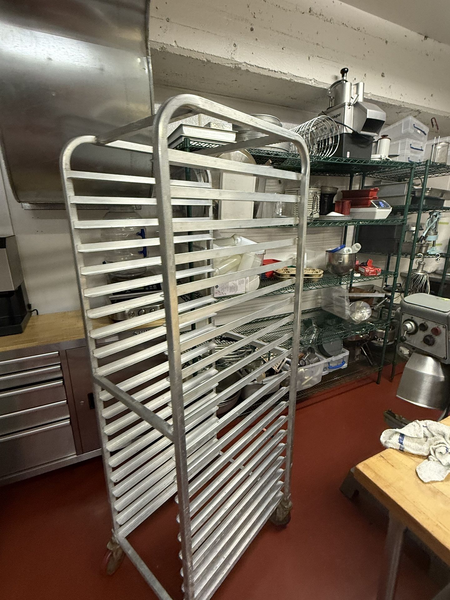 Commercial Aluminum Speed Rack – 20 Pan Capacity