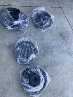 Brand New Olympic Weight Plates 45s And 35s