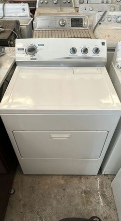 White Kenmore Dryer Large Capacity Quiet
