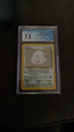 Chansey 1999 Near Mint 7.5