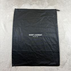 Saint Laurent Designer Cloth Dust Bag Accessory Garment Keeper -Drawstring 14x17