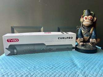 TYMO CURLPRO automatic curling iron, specifically designed with a 1-inch metallic gray