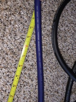 4'ft skyhigh ofc 0 gauge blue