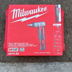 Milwaukee Pex Expander Kit 