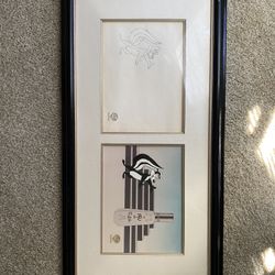 ORIGINAL PEPE LE PEW WARNER BROS CEL 