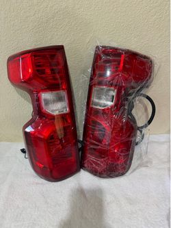 2019-2025 chevy silverado tail lights bumpers ends