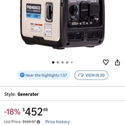 Pulsar PGD40ISCO Generator 