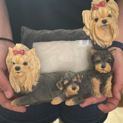 4x6 Dog Yorkie Photo Frame