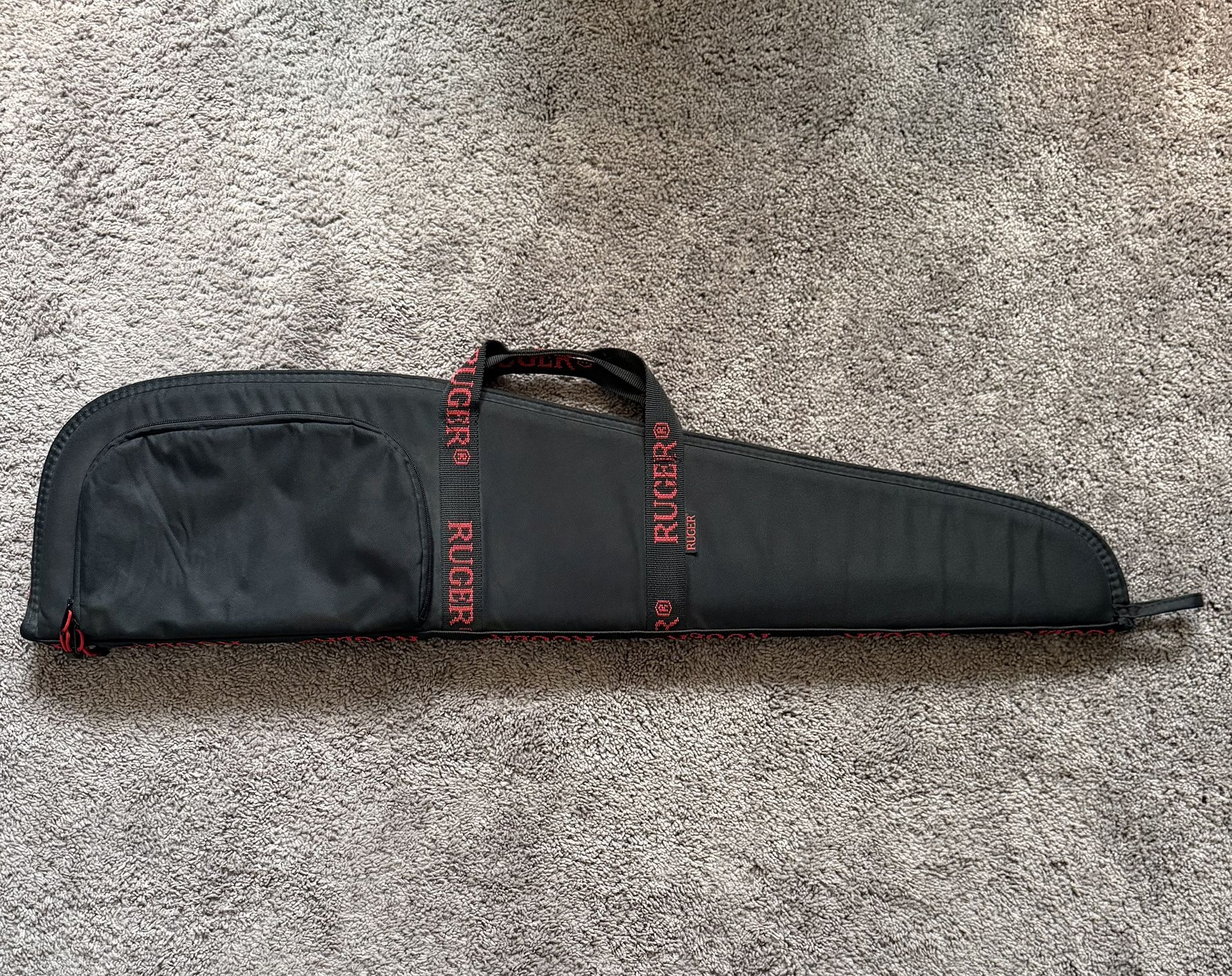 Ruger 42 Inch Black Rifle Case with Handle & Zipper