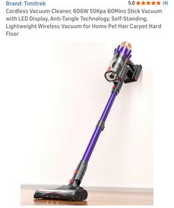 600W 50Kpa Cordless Vacuum Cleaner