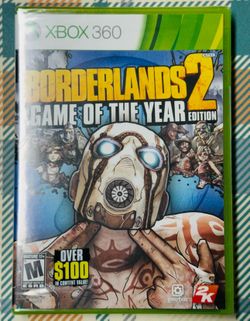 BORDERLANDS 2 GOTY EDITION GAME OF THE YEAR EDITION XBOX 360 Sealed NEW