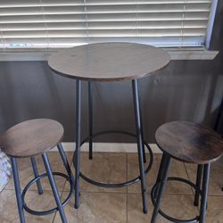 Bar Height Table And Chairs 