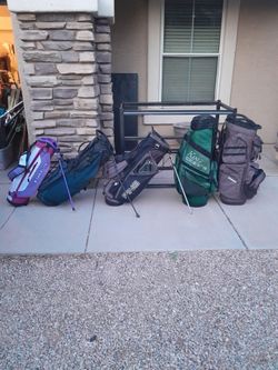 4 different Golf Bags $20-$30 each See All Photos Read Description