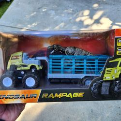 Die cast dinosaur TRUCK 3+