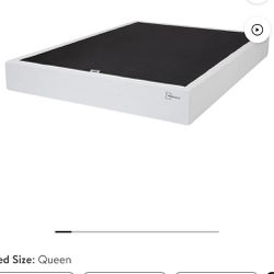 New 9" High Profile Steel Easy Assembly Smart Box Spring, Queen