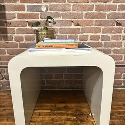 Vtg. Laquer Side Table 