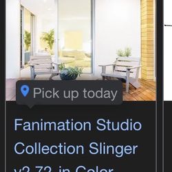 72 Inch Slinger V2 Black Fan 