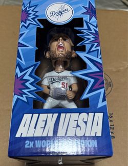 Alex Vesia Dodgers bobble head