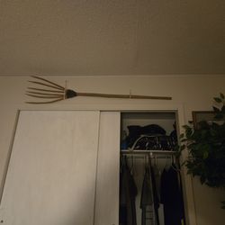 Antique pitch fork