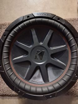 12inch kicker comp vr 12 subwoofer