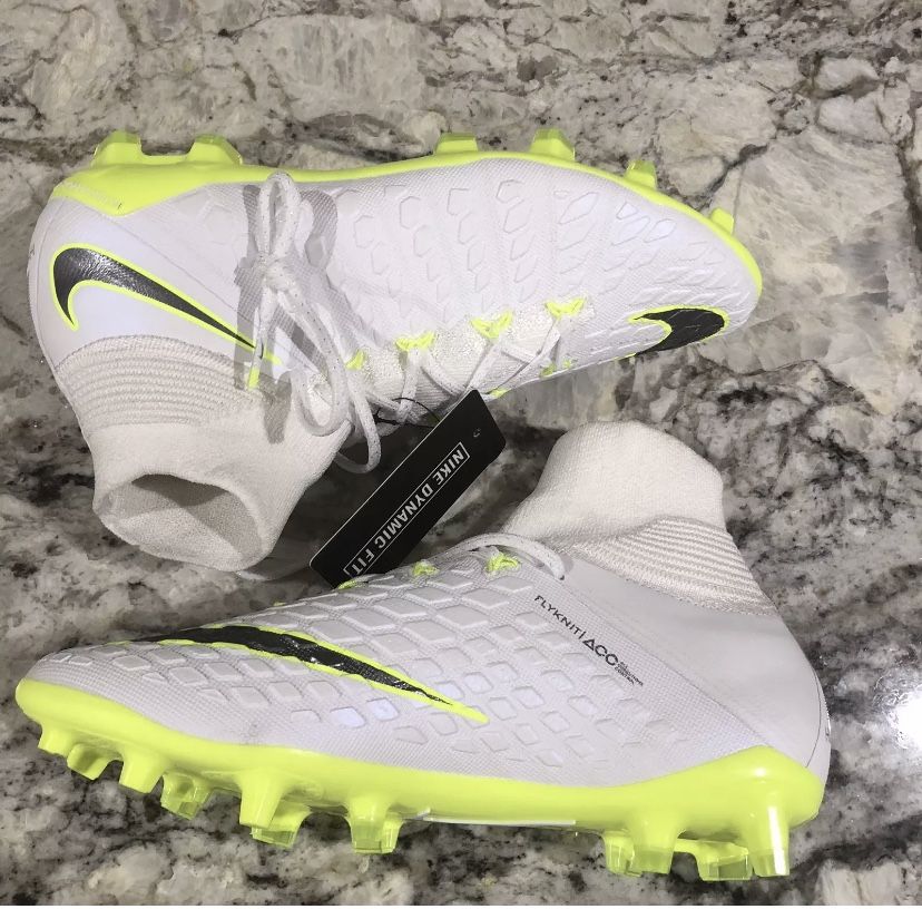 Size 5.5Y Nike Junior Hypervenom Phantom 3 Elite DF FG-5 Soccer Cleats AJ3791 107 Size 5.5Y Women’s Size 7 Fast and Free Shipping from a truste