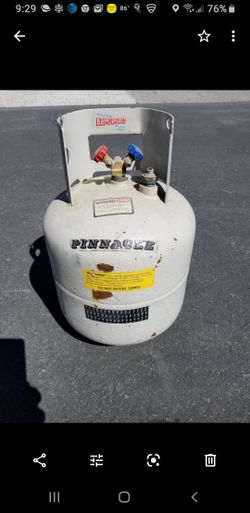 Pinnacle Freon recovery tank