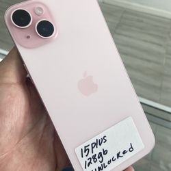 Pink 15 Plus Unlocked. Cash Or $10 Down W Approval 