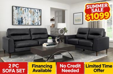 2 PC SOFA AND LOVESEAT
