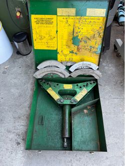 Greenlee 880 One Shot Hydraulic Conduit Bender Set 1/2”-2” w Case