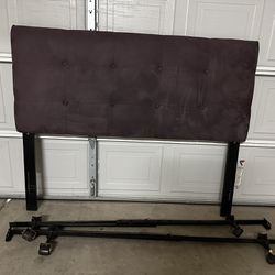 Queen Bed Headboard And Rails