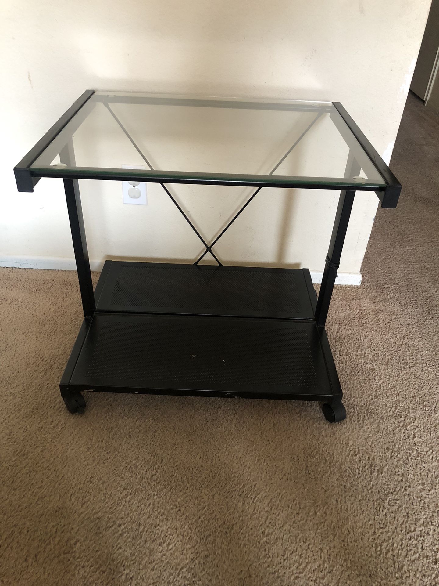 Office Printer Rolling Cart