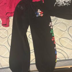 chrome heart joggers 