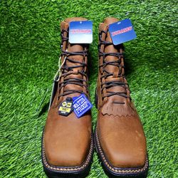 DURANGO MEN'S WATERPROOF STEEL-TOE WORK BOOT 