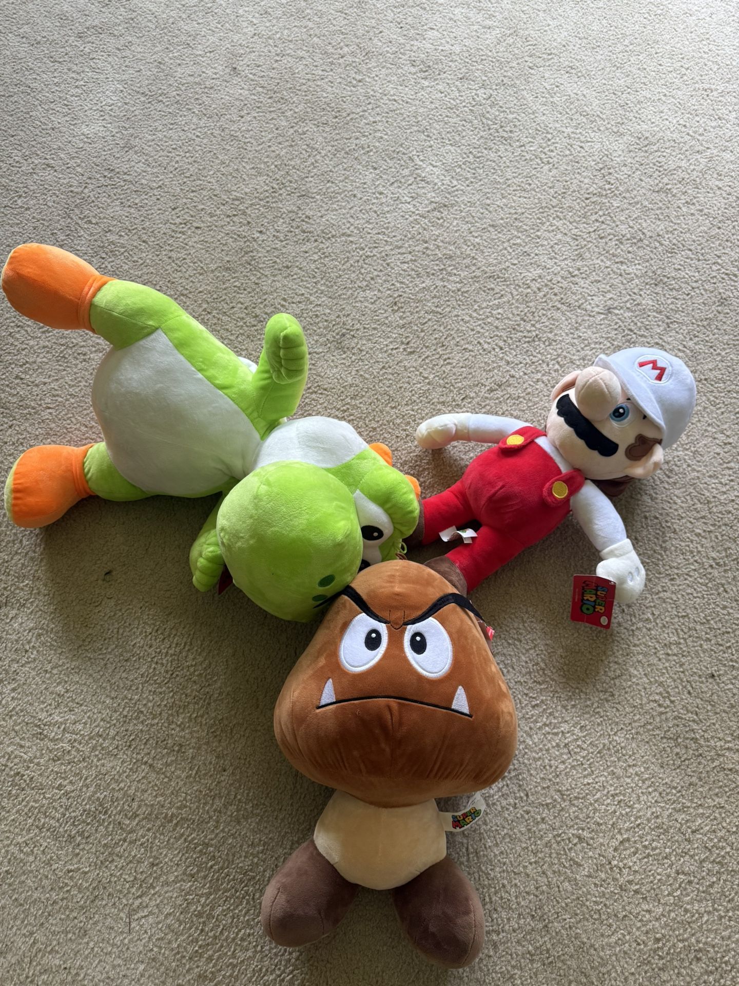 Mario Plushies