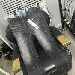 Purple Jeans Size 38 