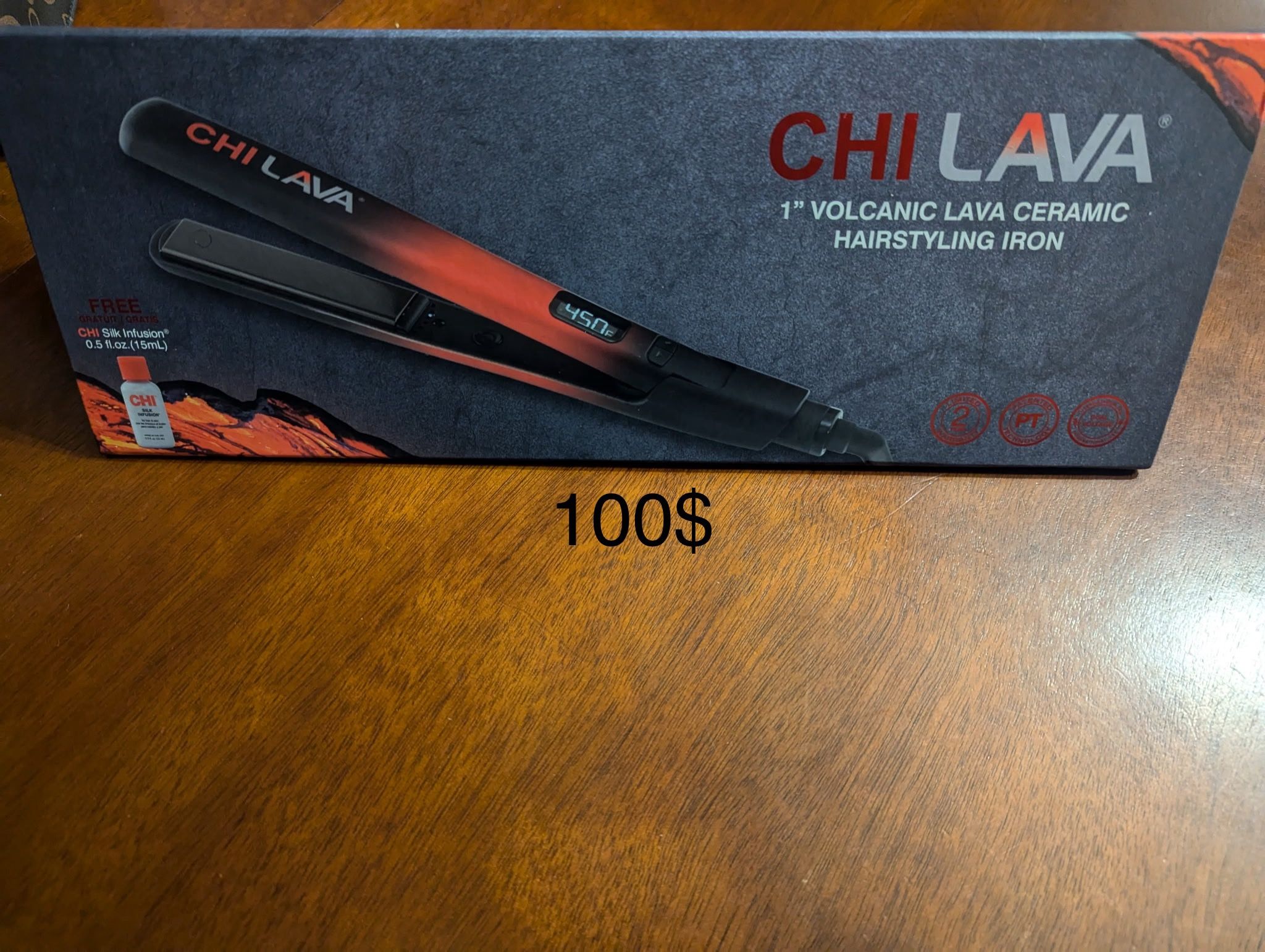 CHI LAVA 1" VOLCANIC LAVA CERAMIC HAIRSTYLING IRON
