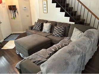 L Shape Living Room Couch Set