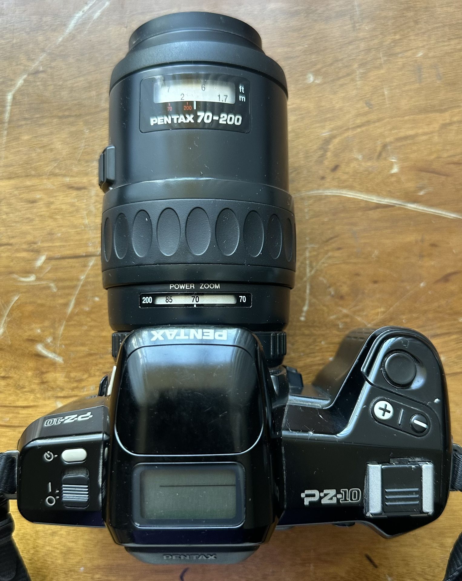Pentax PZ-10 AF 35mm SLR Film Camera w/ SMC Pentax-FA 70-200mm Lens